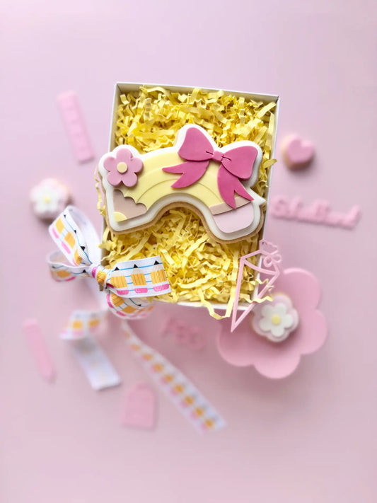 danis drip einschulung schule stift regenbogen schleife blume süß cookie cutter stempel debosser embosser