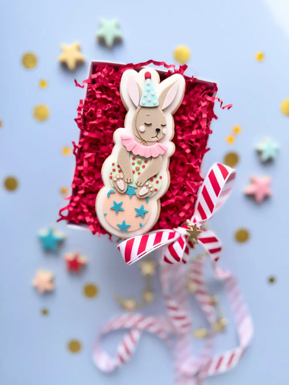 danis drip zirkusjunge zirkuazelt fondant kekse ausstecher debosser embosser manege tiere spaß  ticket löwe clown partyhut cute robbe seehund Löwin ticket happy birthday hase