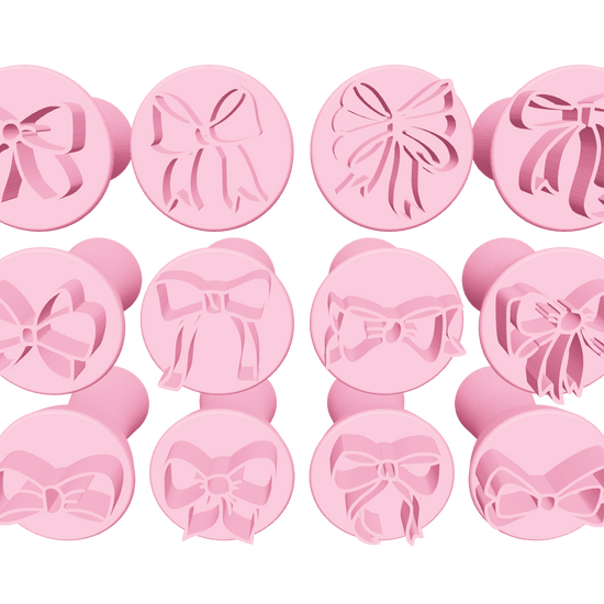 Danis Drip Mikro stempel schleifen bow cookie cutter