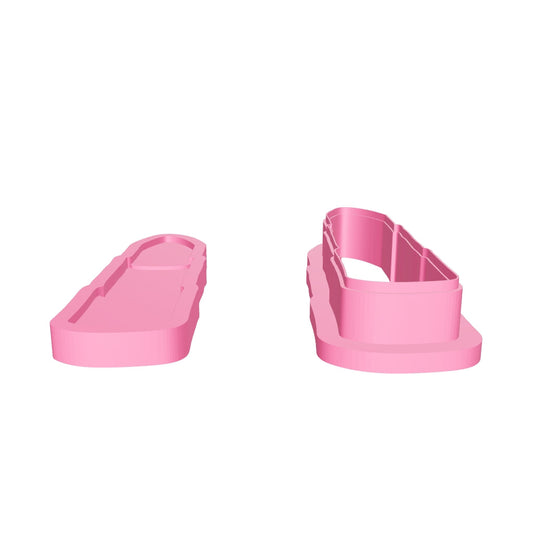 Lippenstift Cookie Cutter & Stempel